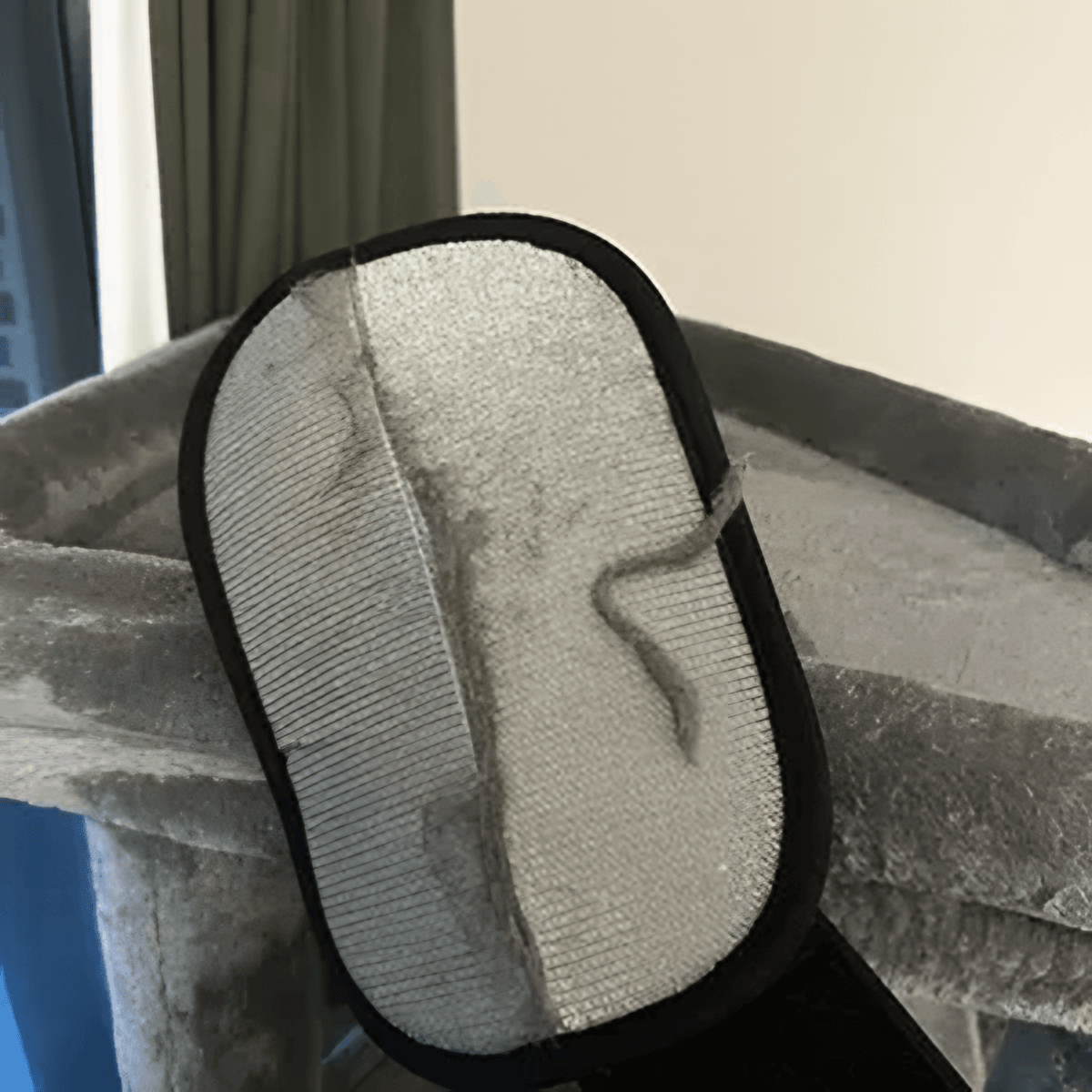 Customer photo: fur collected from a cat tree